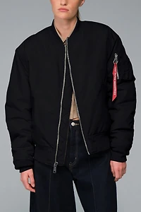 Alpha Industries Ma-1 Relaxed Oxford Flight Jacket