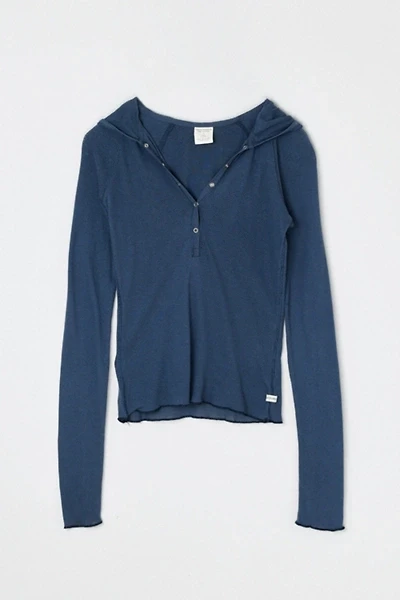 Vintage Y2k Abercrombie & Fitch Thin Waffle Knit Hoodie