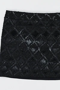 Vintage Y2k Allsaints Sequined Metallic Mini Skirt