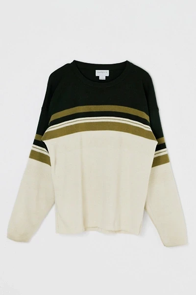 Vintage Y2k Striped Knit Sweater