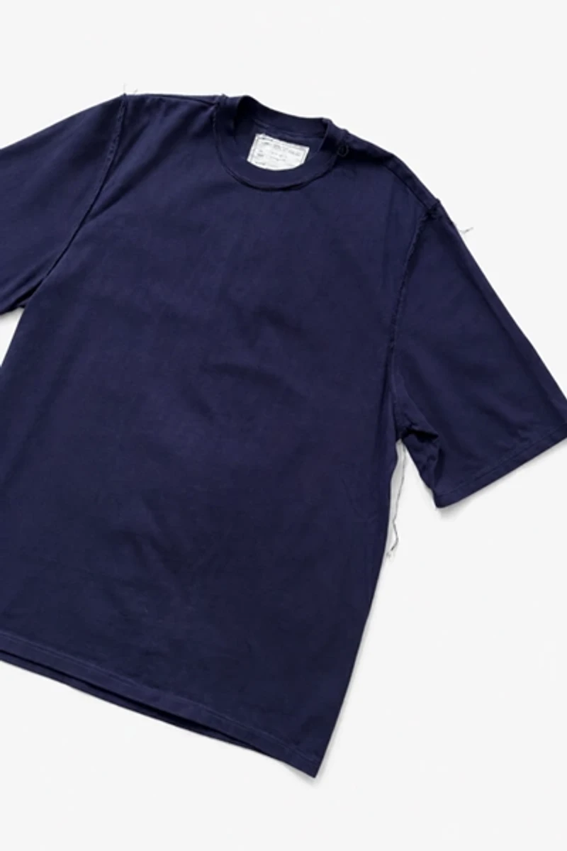 Camiel Fortgens Heavy Weight Navy Boxy Tee
