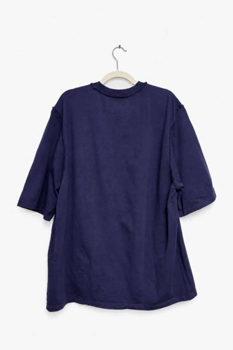 Camiel Fortgens Heavy Weight Navy Boxy Tee