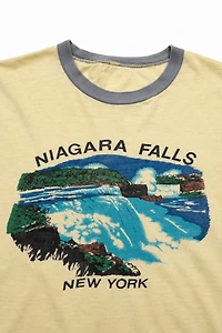 Vintage Cropped Niagara Falls Ringer Tee