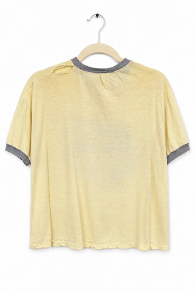 Vintage Cropped Niagara Falls Ringer Tee
