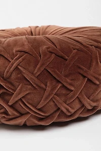 Round Pintuck Pillow