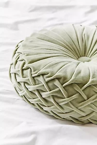 Round Pintuck Pillow