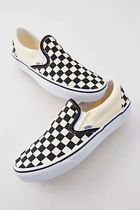 Vans Women's Classic Checkerboard Slip-On Sneaker