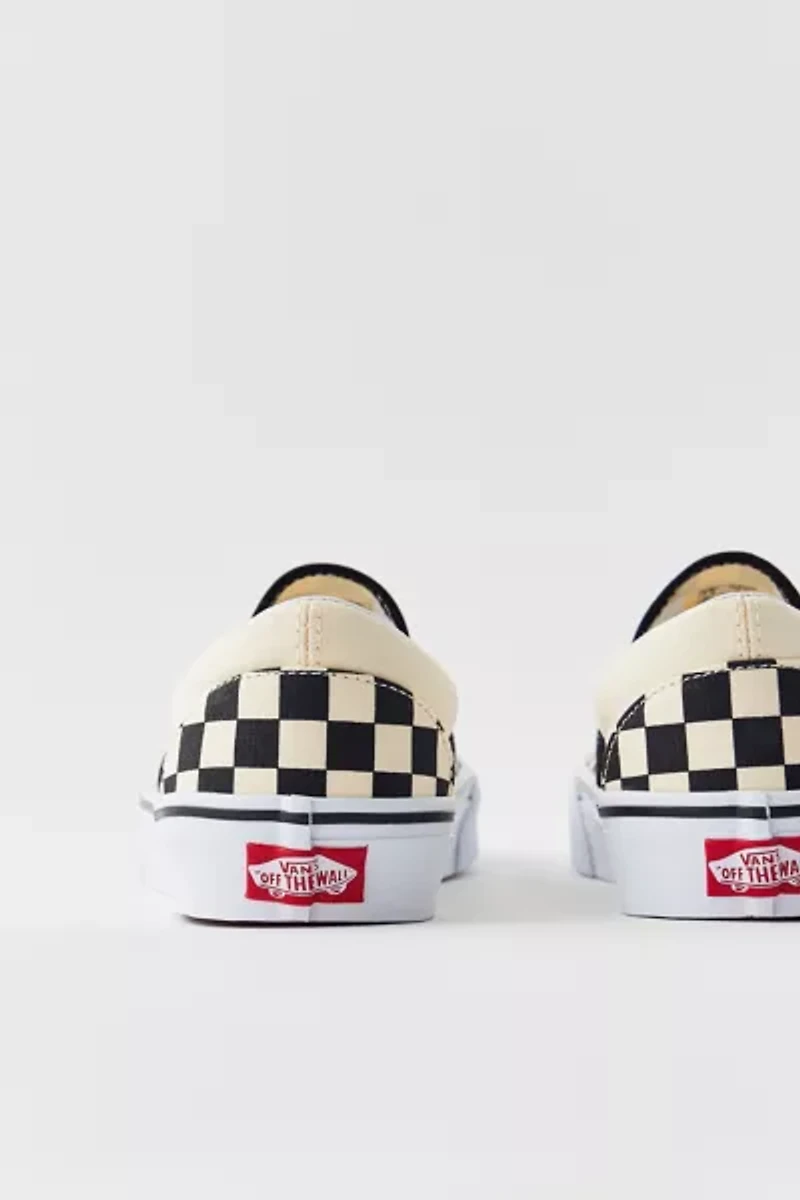 Vans Women's Classic Checkerboard Slip-On Sneaker