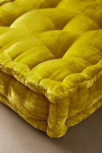 Ruthie Velvet Floor Pillow