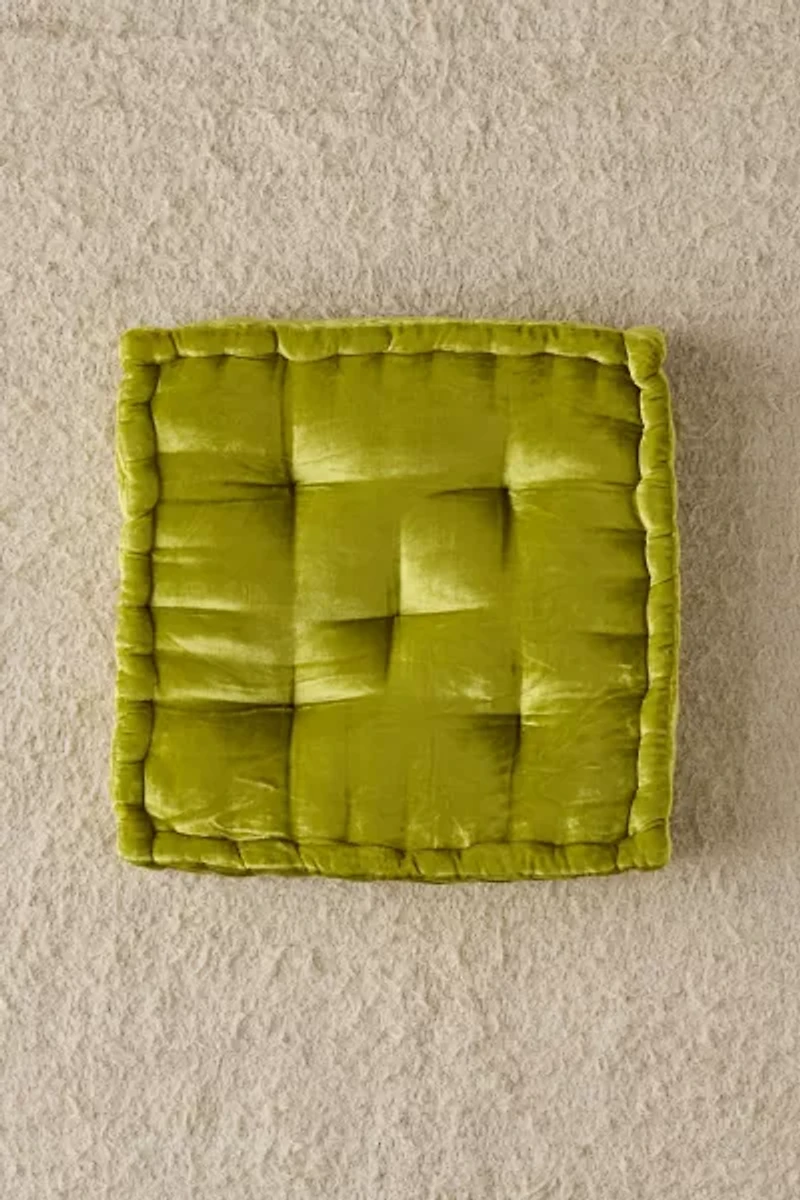 Ruthie Velvet Floor Pillow