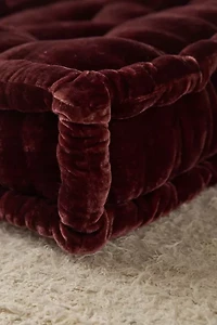 Ruthie Velvet Floor Pillow