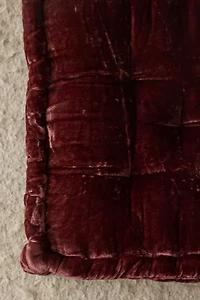 Ruthie Velvet Floor Pillow