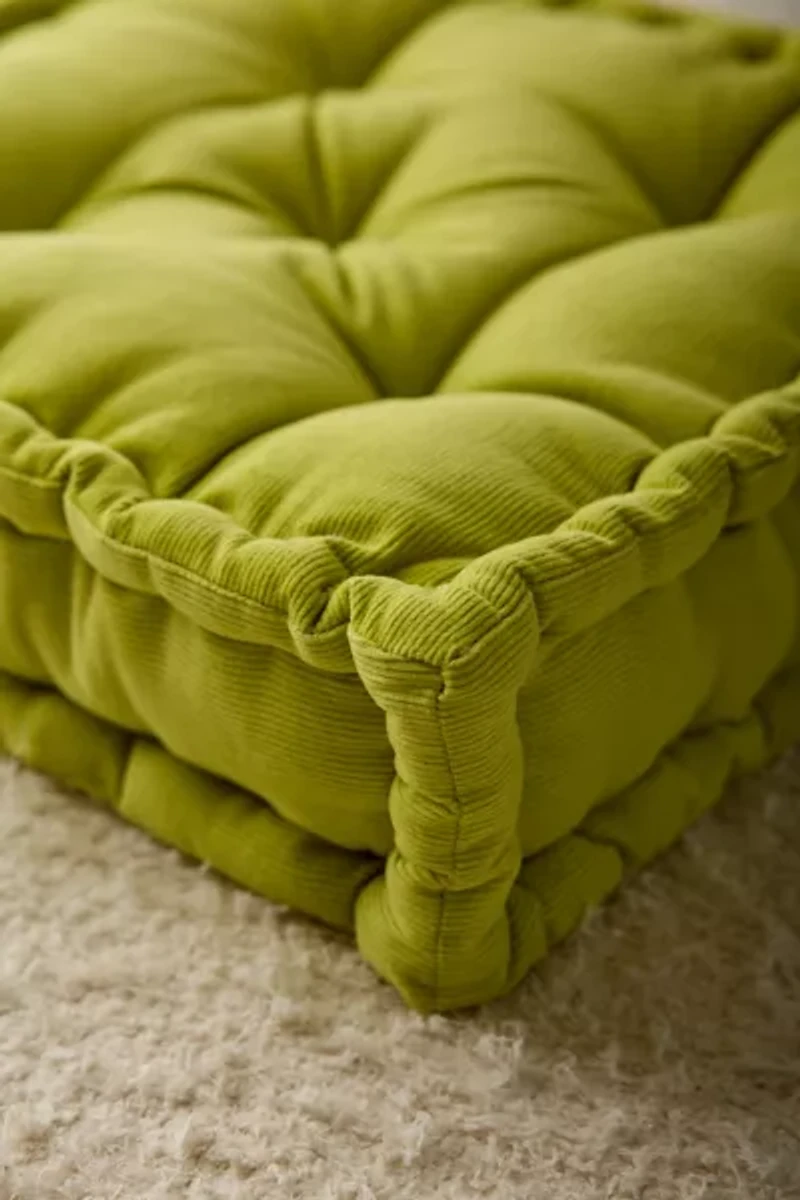 Washed Corduroy Floor Pillow