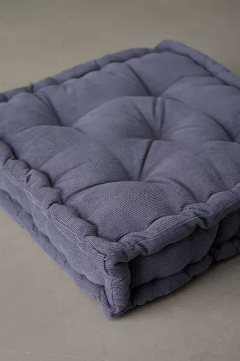 Washed Corduroy Floor Pillow