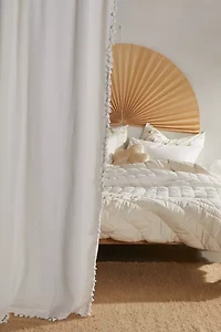 Palma Fringe Light Blocking Window Curtain