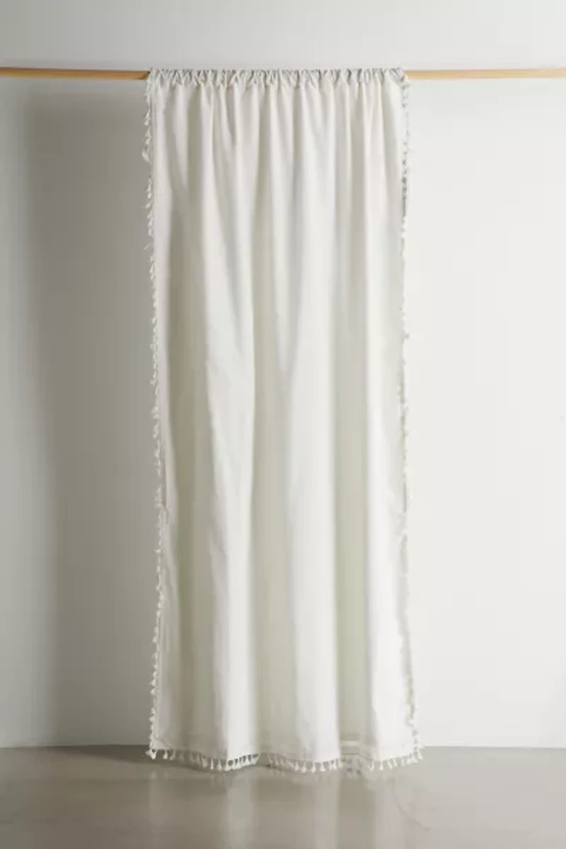 Palma Fringe Light Blocking Window Curtain
