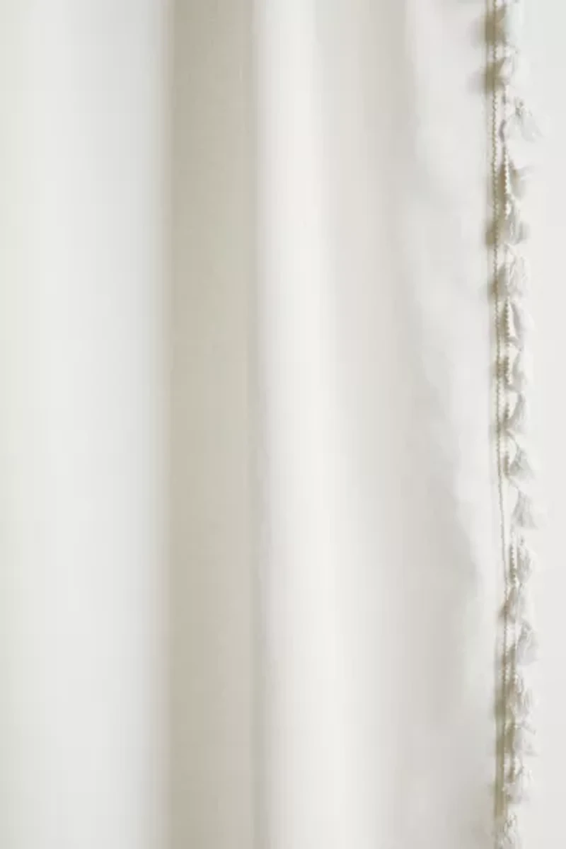 Palma Fringe Light Blocking Window Curtain
