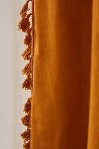 Palma Fringe Light Blocking Window Curtain