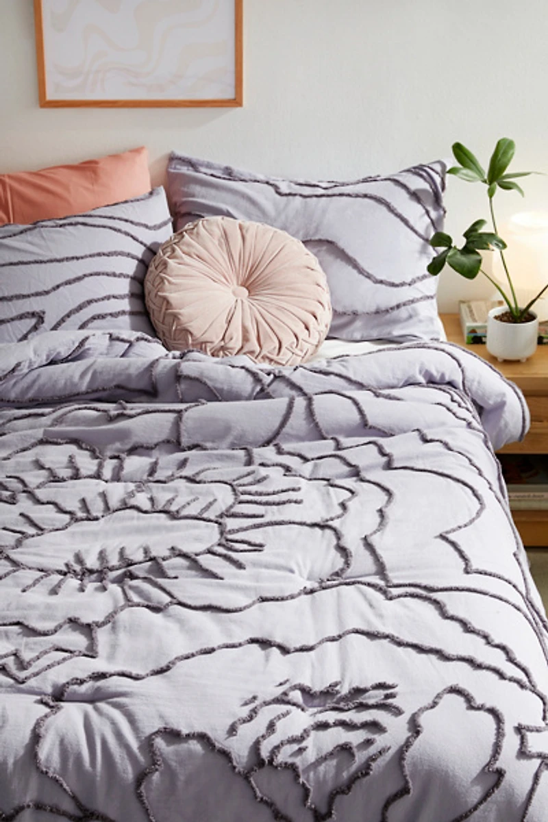 Margot Tufted Floral Comforter