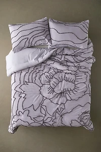 Margot Tufted Floral Comforter