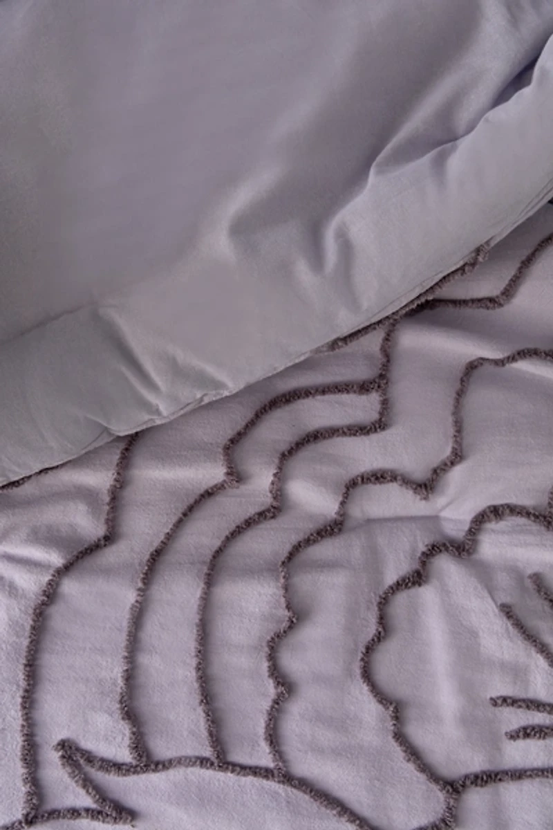 Margot Tufted Floral Comforter