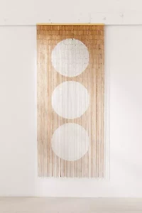Big Dot Bamboo Beaded Curtain