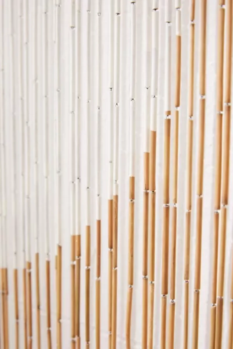 Big Dot Bamboo Beaded Curtain
