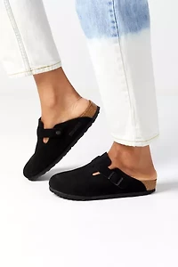 Birkenstock Women's Boston Soft Footbed Suede Clog