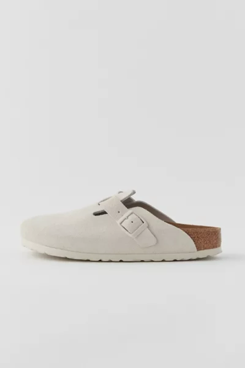 Birkenstock Women's Boston Soft Footbed Suede Clog