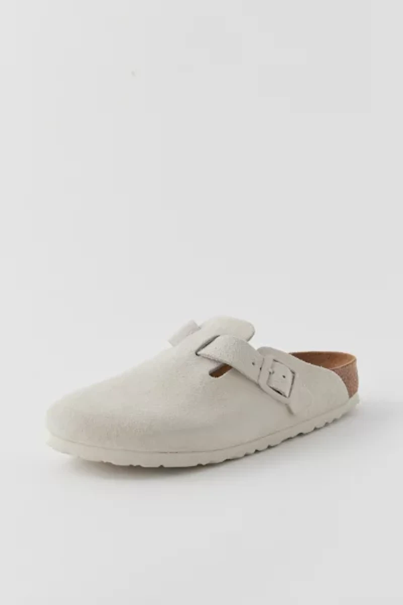 Birkenstock Women's Boston Soft Footbed Suede Clog