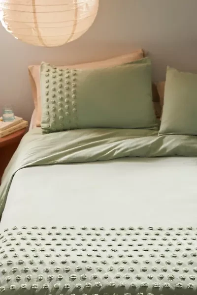 Tufted Dot Cotton Duvet Cover