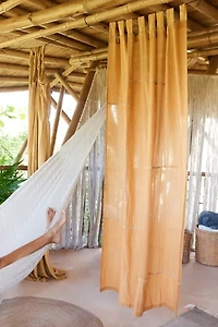 Chloe Patchwork Gauze Curtain Panel