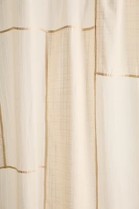 Chloe Patchwork Gauze Curtain Panel