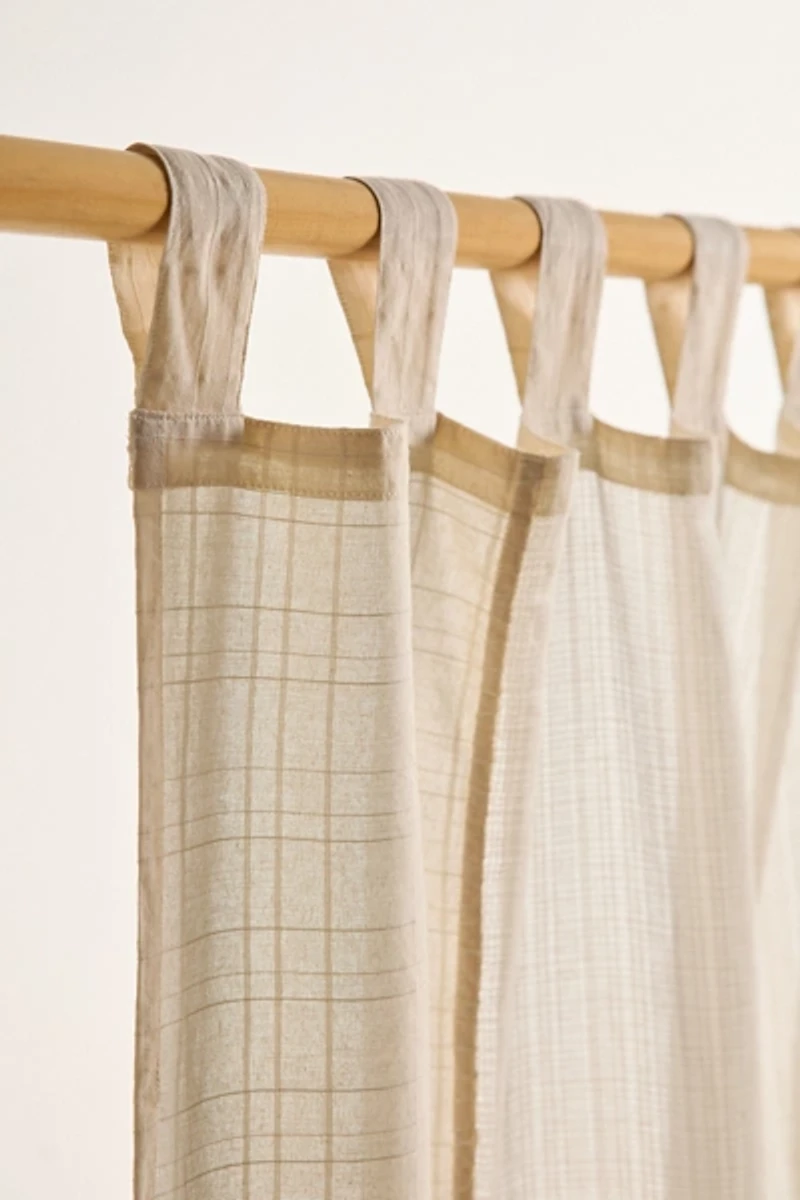 Chloe Patchwork Gauze Curtain Panel