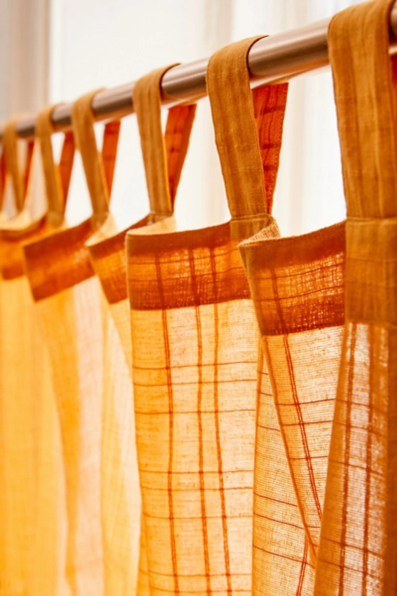 Chloe Patchwork Gauze Curtain Panel