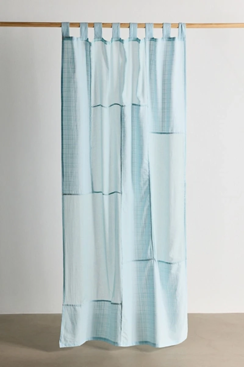 Chloe Patchwork Gauze Curtain Panel