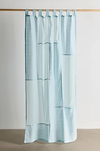 Chloe Patchwork Gauze Curtain Panel