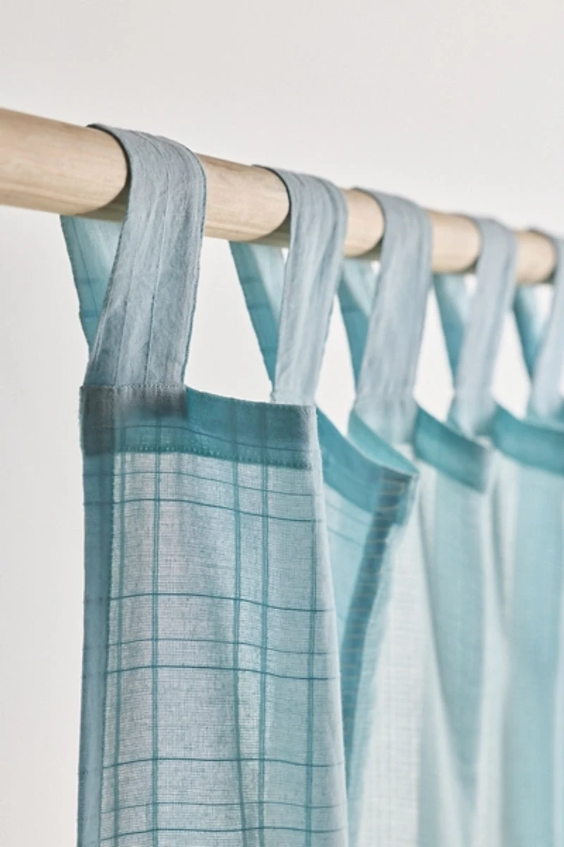 Chloe Patchwork Gauze Curtain Panel