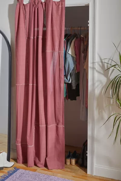 Chloe Patchwork Gauze Curtain Panel