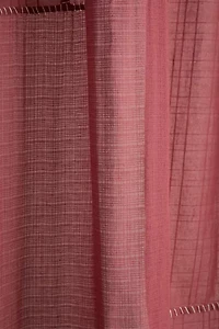 Chloe Patchwork Gauze Curtain Panel