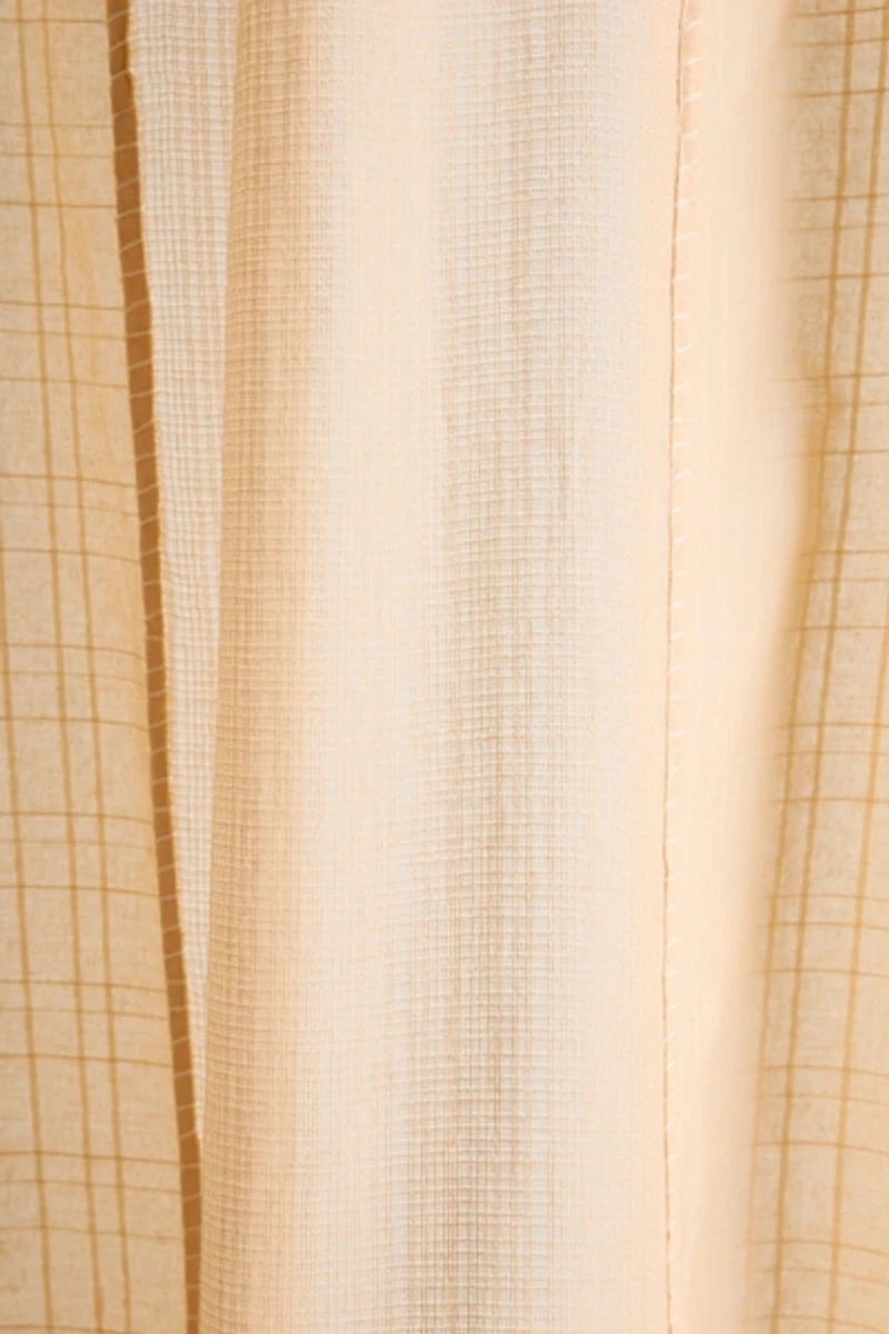 Chloe Patchwork Gauze Curtain Panel