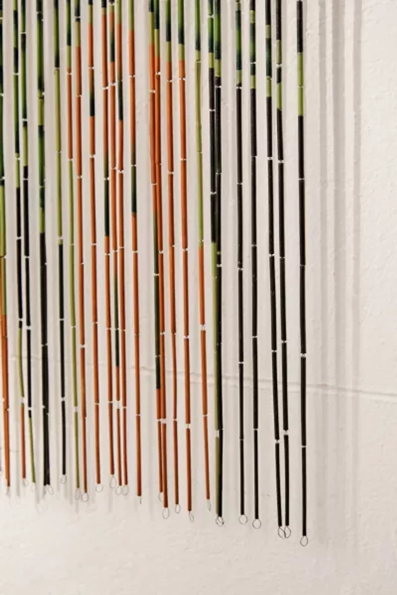 Iris Bamboo Beaded Curtain