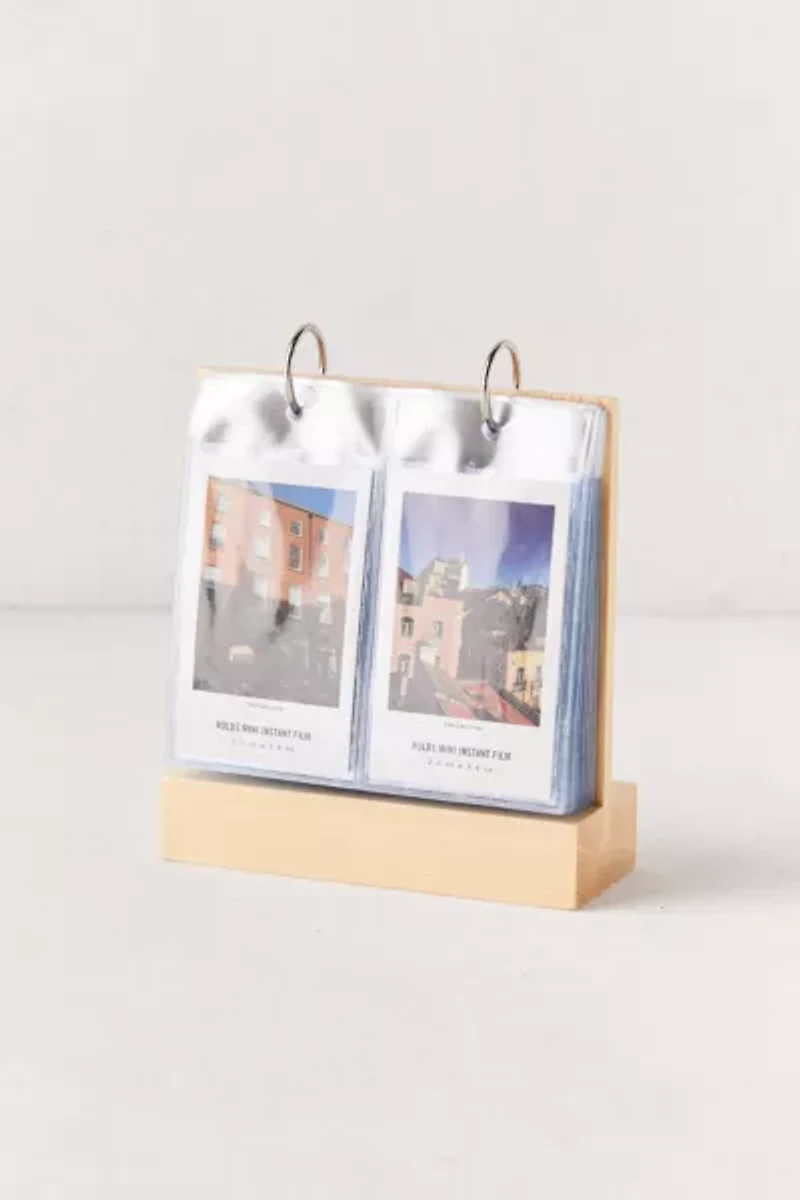 Tabletop Wood Flip INSTAX MINI Picture Frame