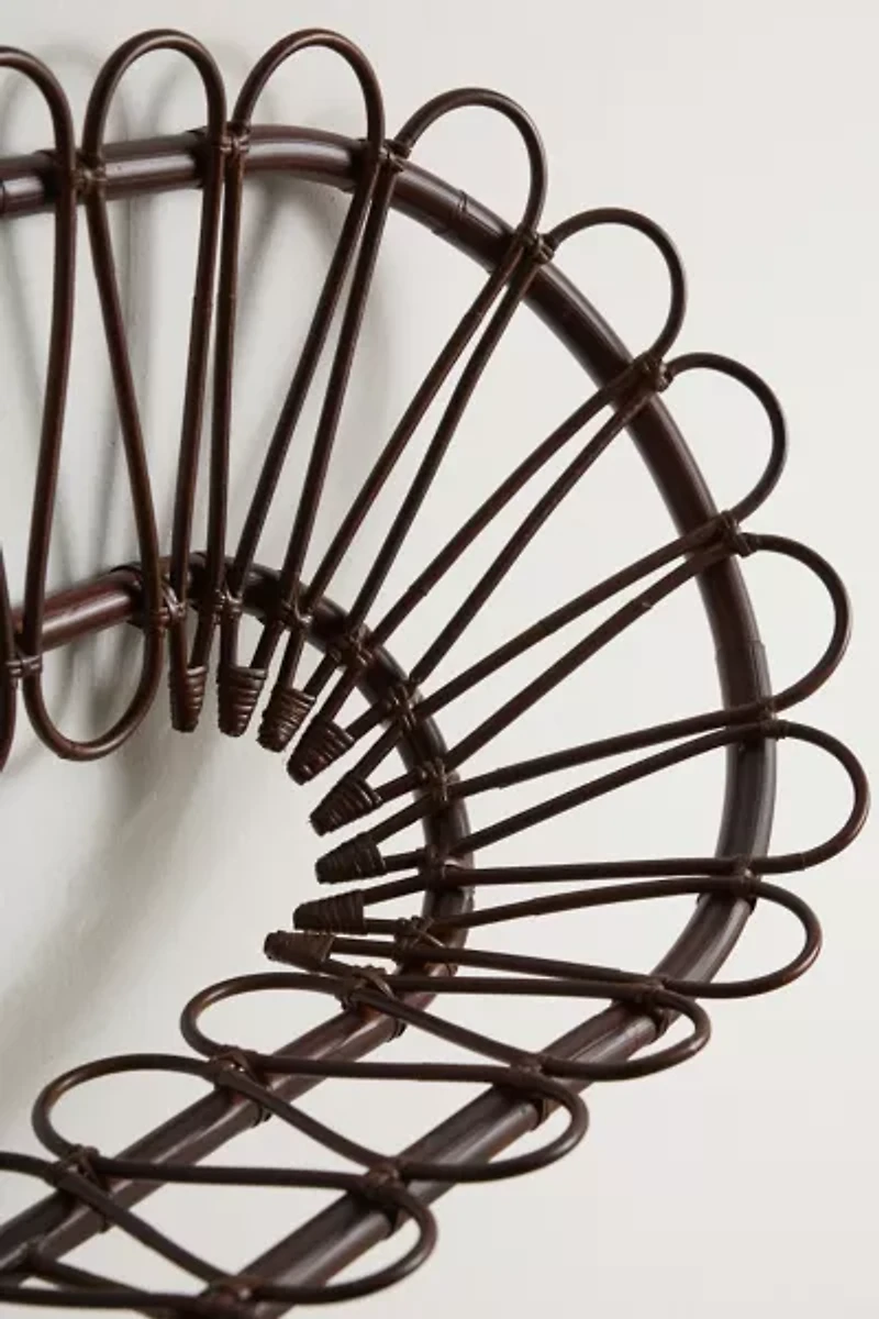 Mariella Rattan Headboard Wall Shelf