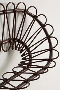 Mariella Rattan Headboard Wall Shelf