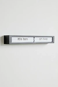 Cloudnola Textime Bamboo Wall Clock