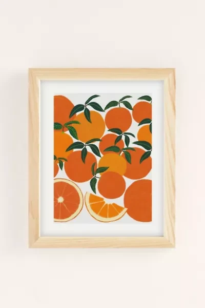 Leanne Simpson Orange Harvest Art Print