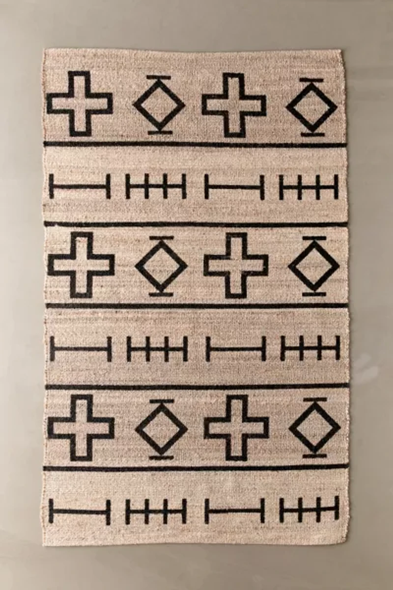 Keegan Printed Jute Rug