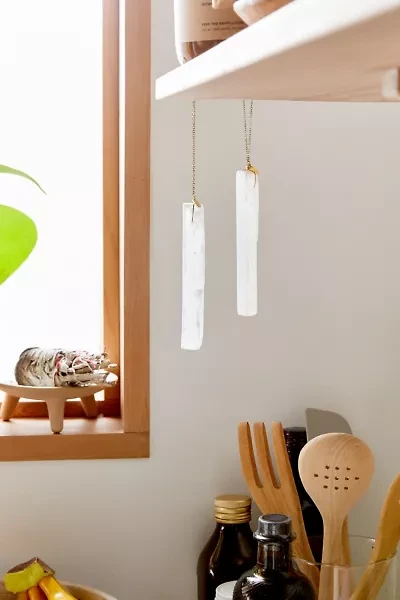 Ariana Ost Selenite Crystal - Set Of 2