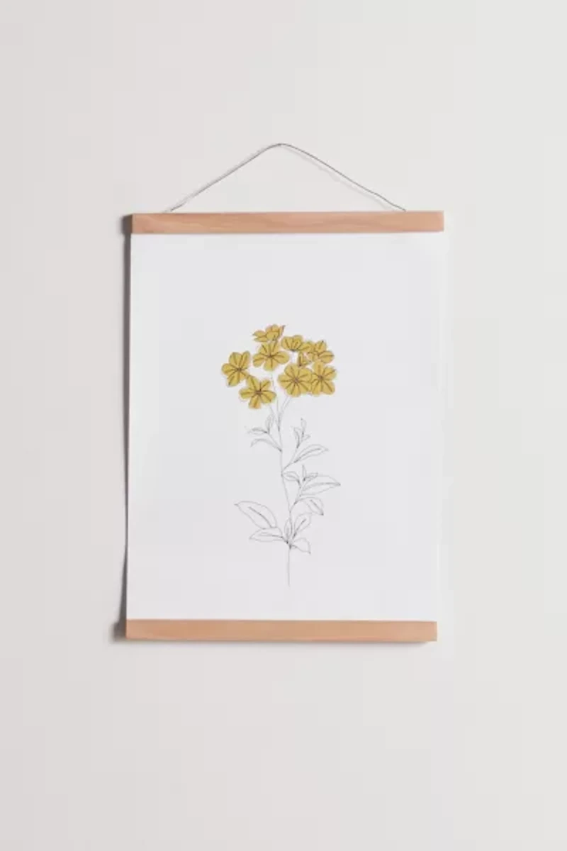 The Colour Study For Deny Botanical Illustration Dowel Art Print